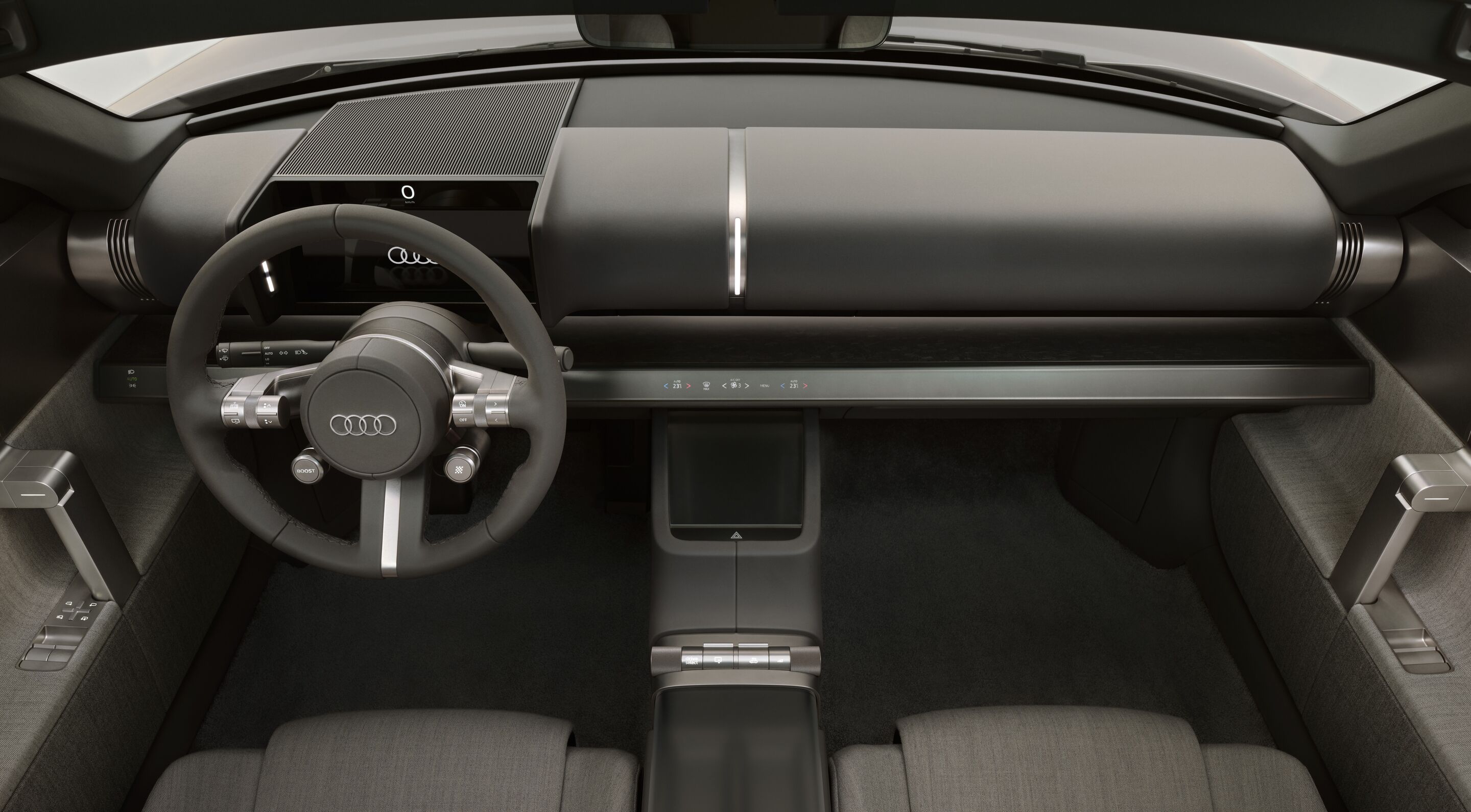 Передняя панель Audi Concept C