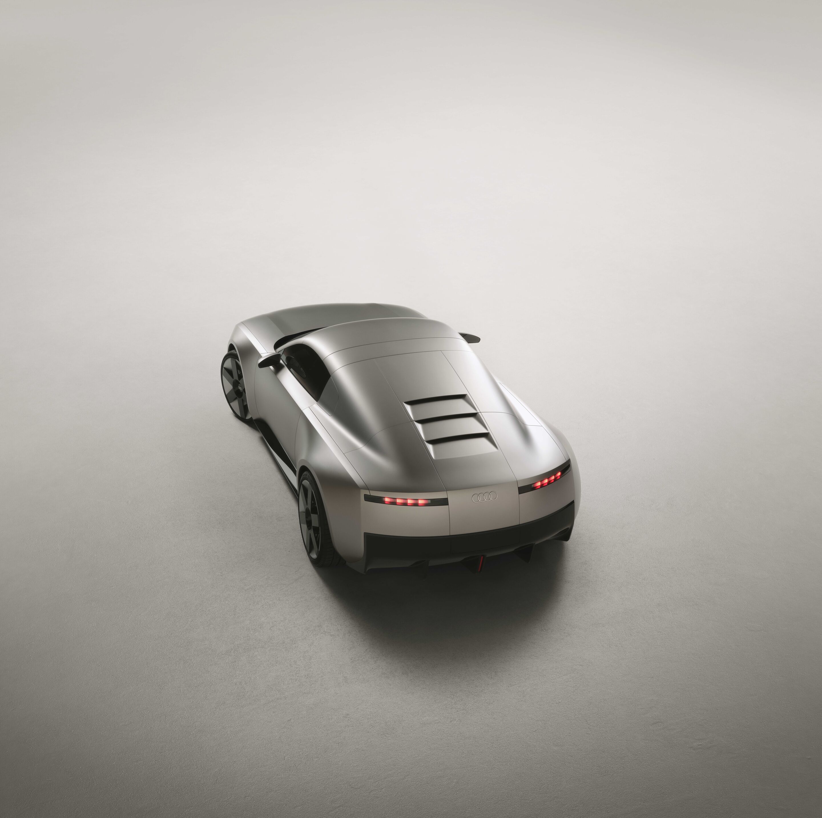 Audi Concept C сзади сверху